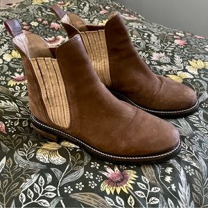 Joules Westbourne Brown Leather Chelsea Boots